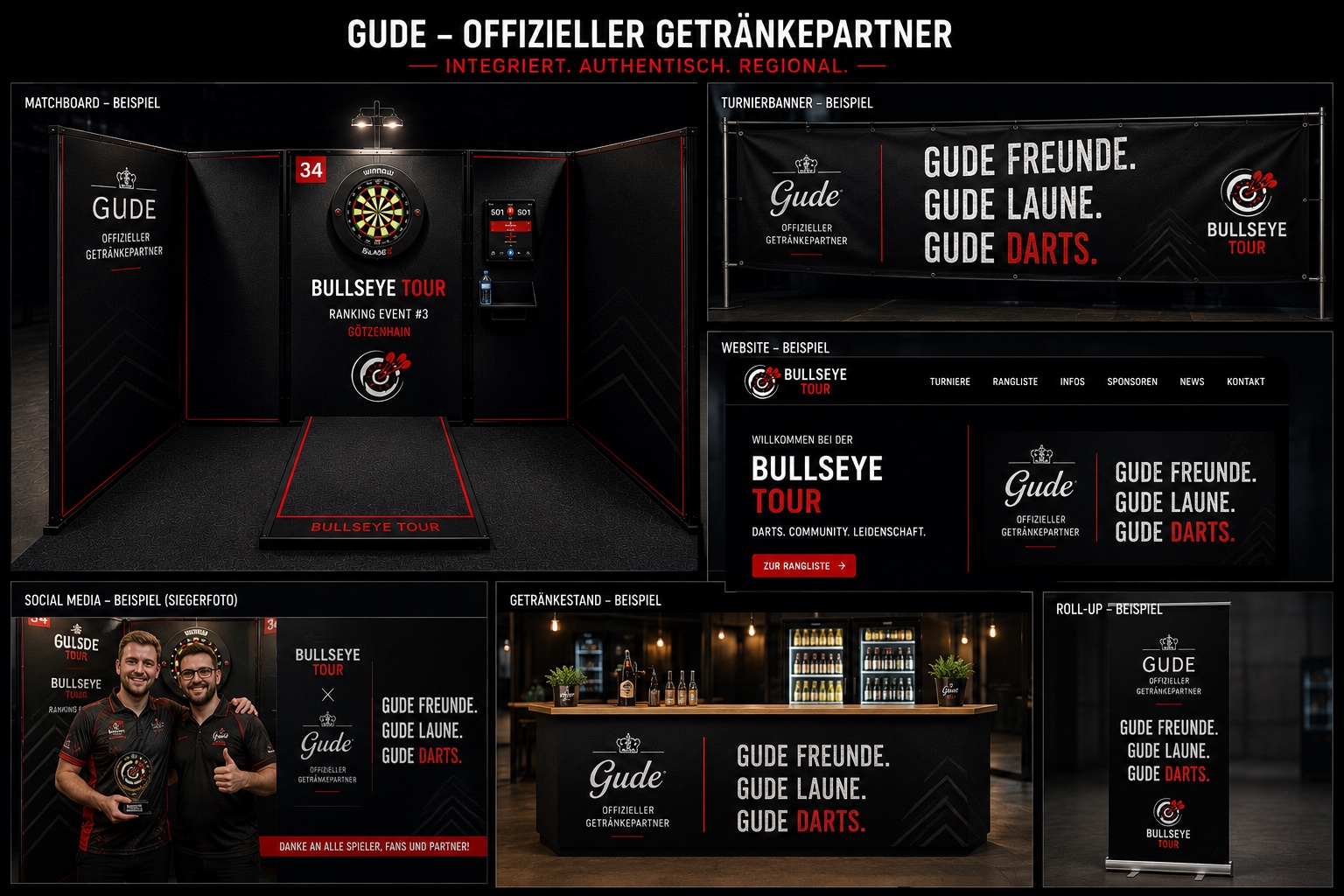 GUDE Getränkestand und Partnerflächen