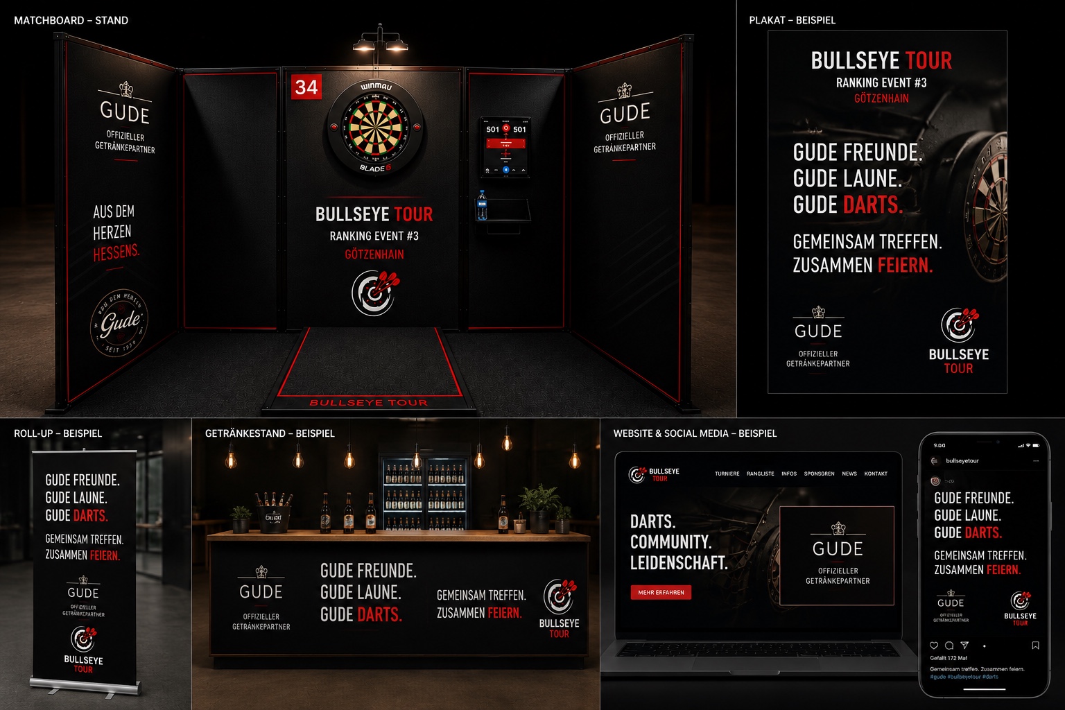 Partnerwelt der Bullseye Tour